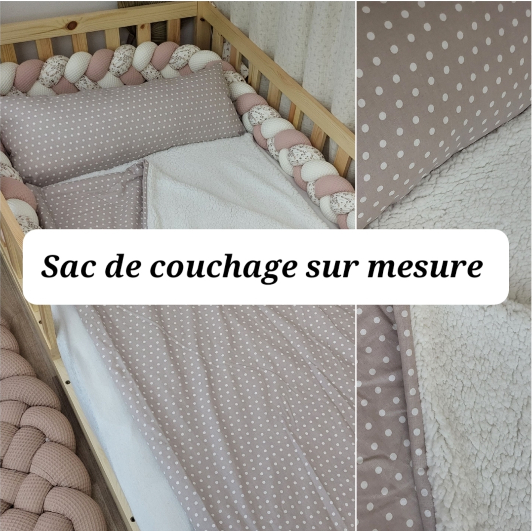 Sac Couchage Enfant Pure Laine 300 gr/m² - Fabrication France